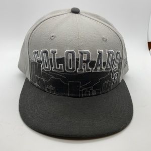 Colorado Rockies Denver Skyline hat